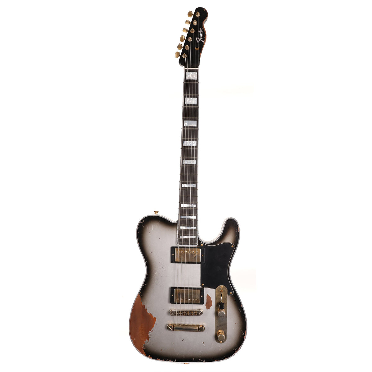 Fender Custom Shop '67 Set Neck Telecaster Masterbuilt Austin MacNutt Relic Silverburst — 2