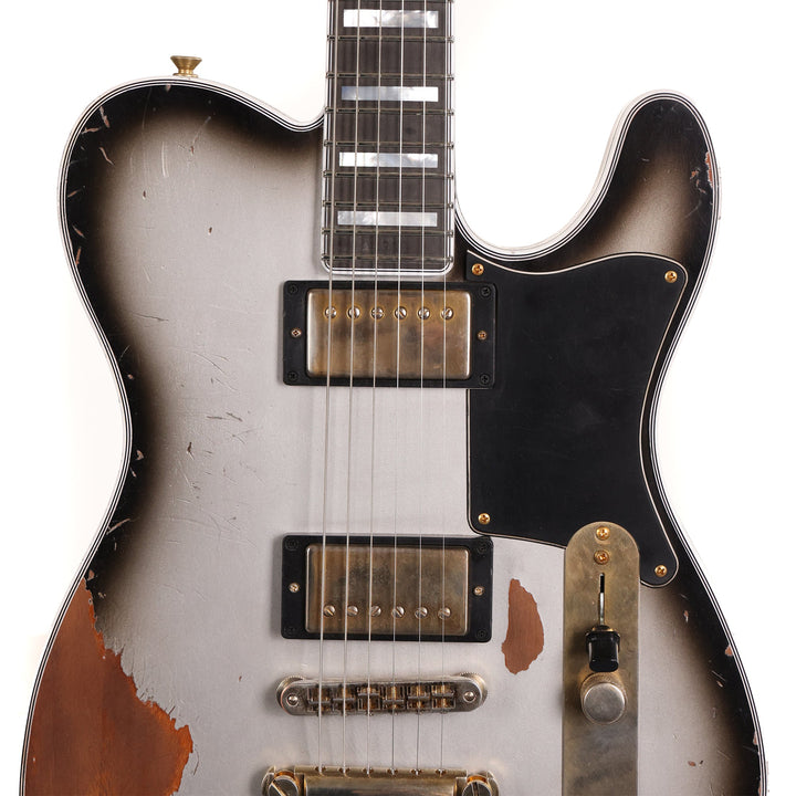 Fender Custom Shop '67 Set Neck Telecaster Masterbuilt Austin MacNutt Relic Silverburst