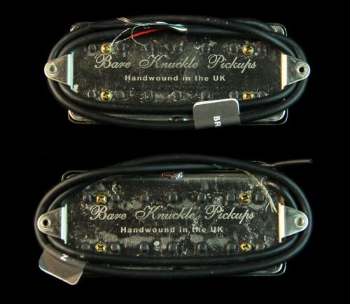 Bare Knuckle Aftermath 7 String Humbucker Set (Burnt Chrome)