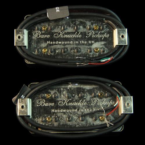 Bare Knuckle Warpig Humbucker Pickup Set (Black Battleworn)