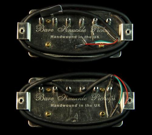 Bare Knuckle Riff Raff Humbucker Pickup Set (Zebra)