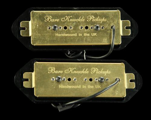 Bare Knuckle Supermassive 90 PIckup Set (Black Dogear)