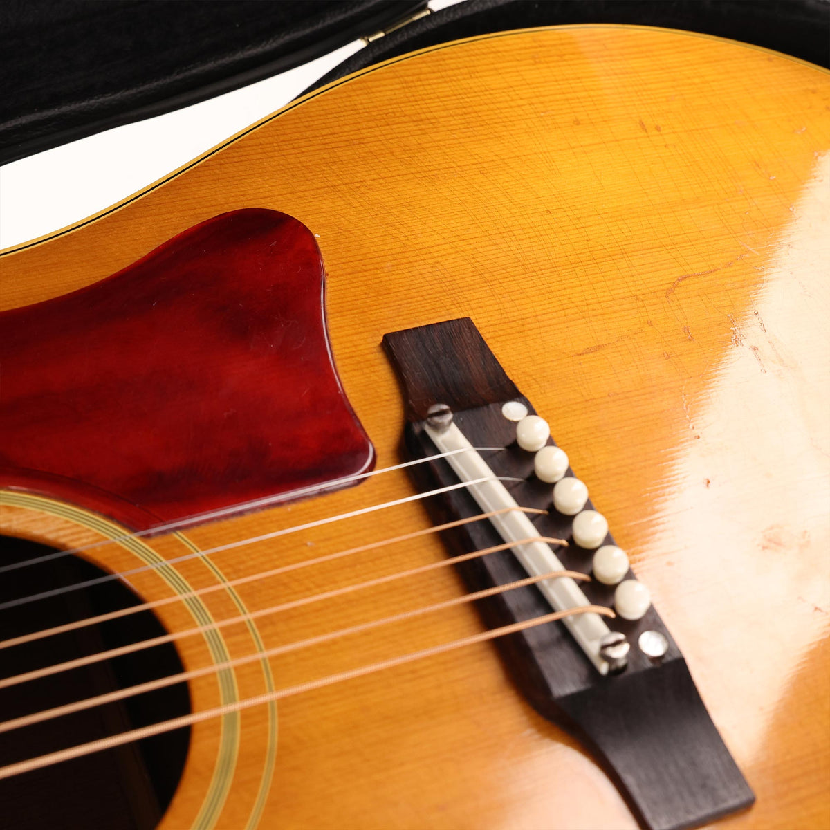 1965 Gibson J-50 ADJ Dreadnought Acoustic-Electric Natural — 9