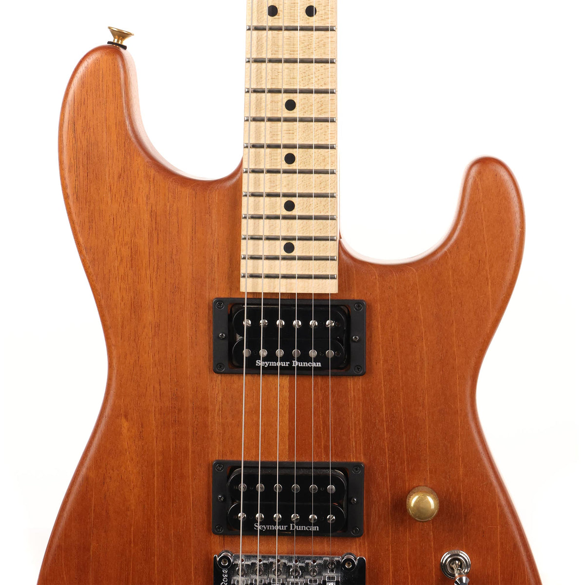 Charvel Custom Shop Natural Series San Dimas Mahogany HH FR 2013 — 6
