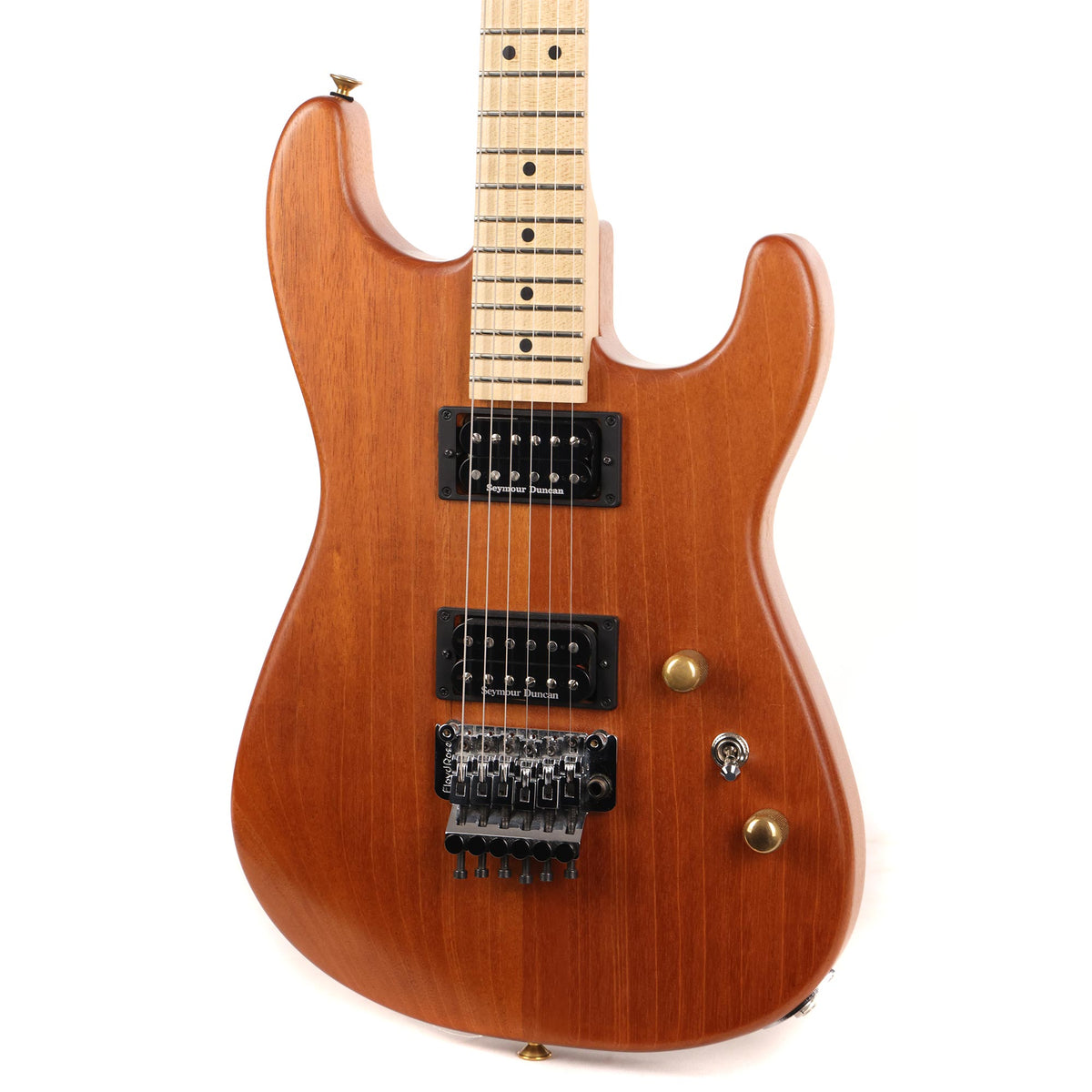 Charvel Custom Shop Natural Series San Dimas Mahogany HH FR 2013 — 7