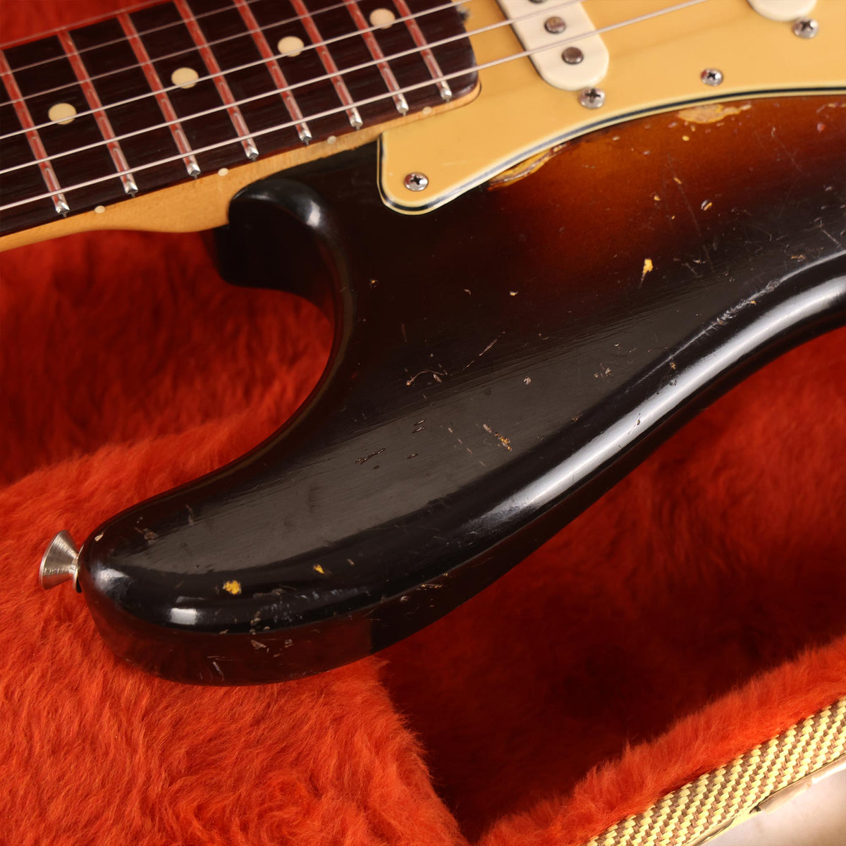 1960 Fender Stratocaster Hardtail Sunburst — 8
