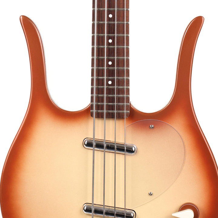 Danelectro Longhorn Bass Copper Burst Used