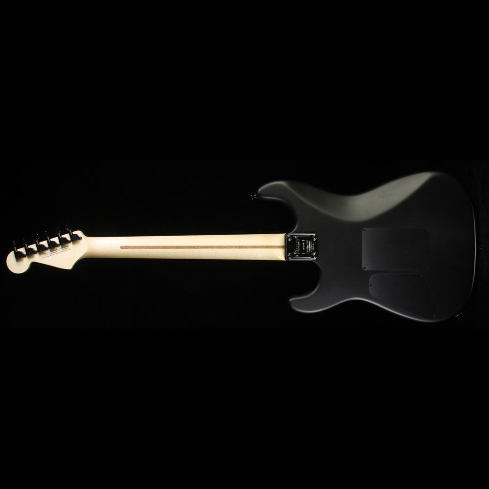 Charvel Custom Shop San Dimas Satin Black Ebony Fretboard Electric Guitar — 3