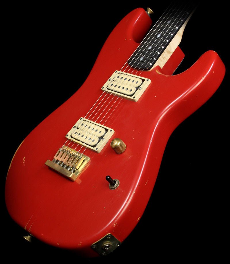 Charvel Custom San Dimas Nitro Aged Electric Guitar Dakota Red — 1