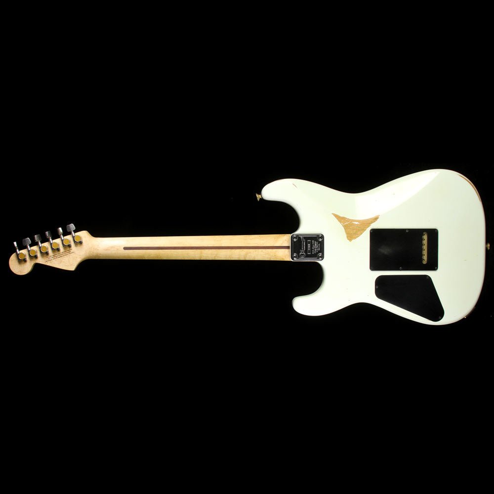 Charvel Custom Shop Nitro Aged San Dimas Electric Guitar Olympic White — 3