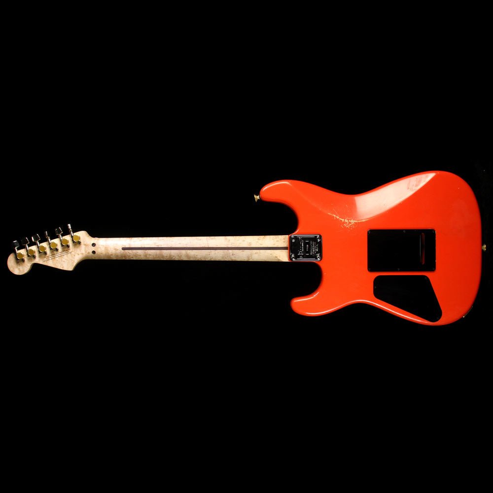 Charvel Custom Shop Nitro Aged San Dimas Electric Guitar Orange — 3