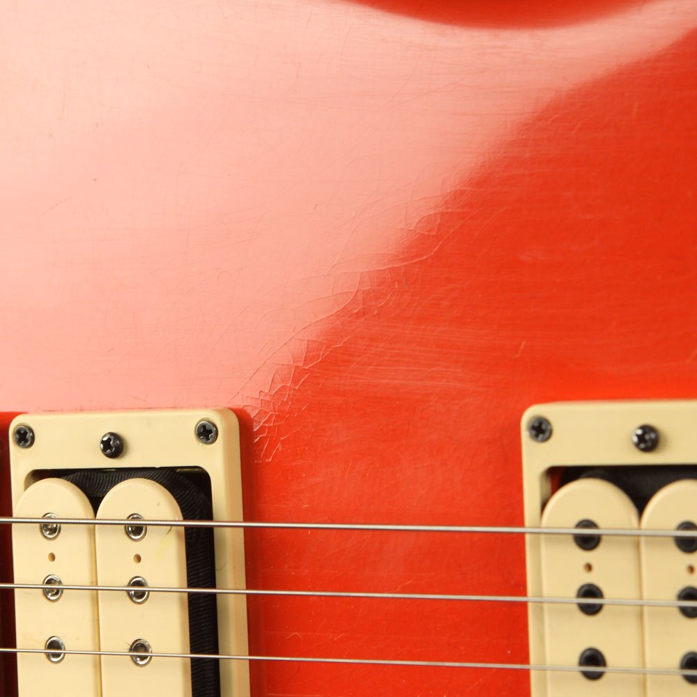 Charvel Custom Shop Nitro Aged San Dimas Electric Guitar Orange — 4