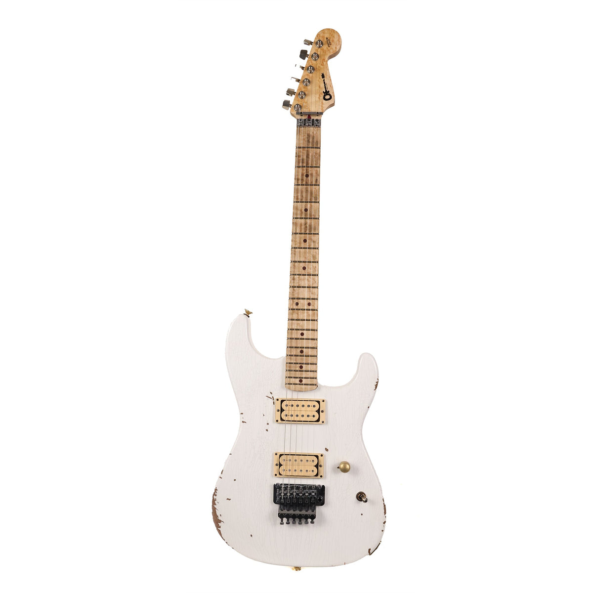 Charvel Custom Shop San Dimas Nitro Aged Arctic White — 2