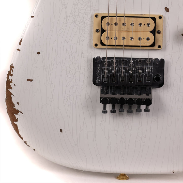 Charvel Custom Shop San Dimas Nitro Aged Arctic White