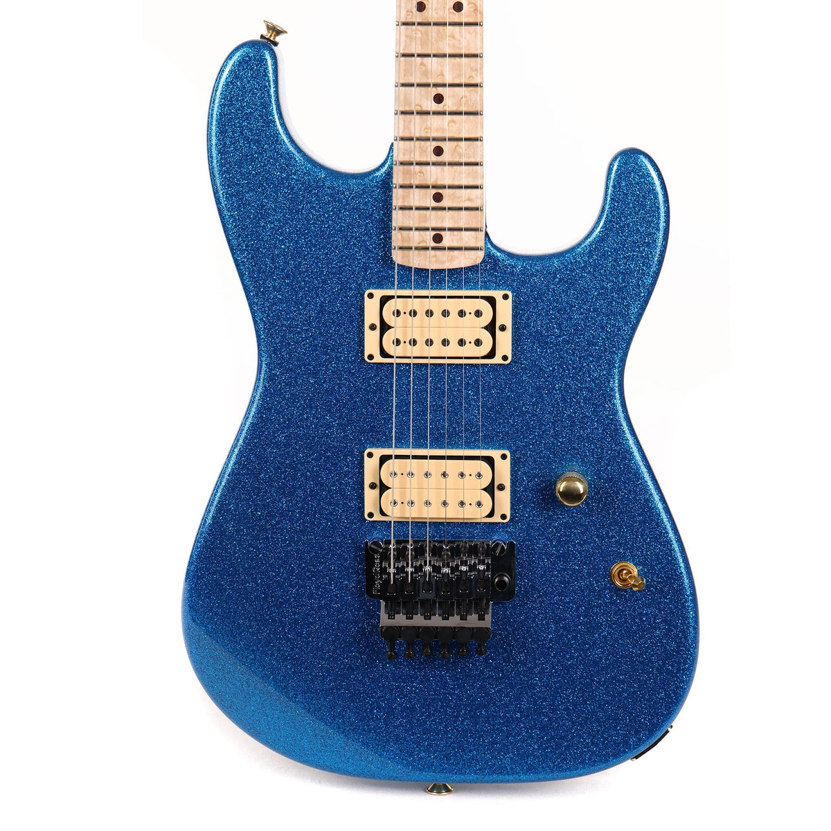 Charvel Custom Shop San Dimas 2H FR Nitro Blue Sparkle — 1