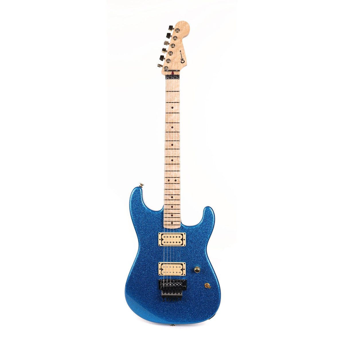 Charvel Custom Shop San Dimas 2H FR Nitro Blue Sparkle — 2