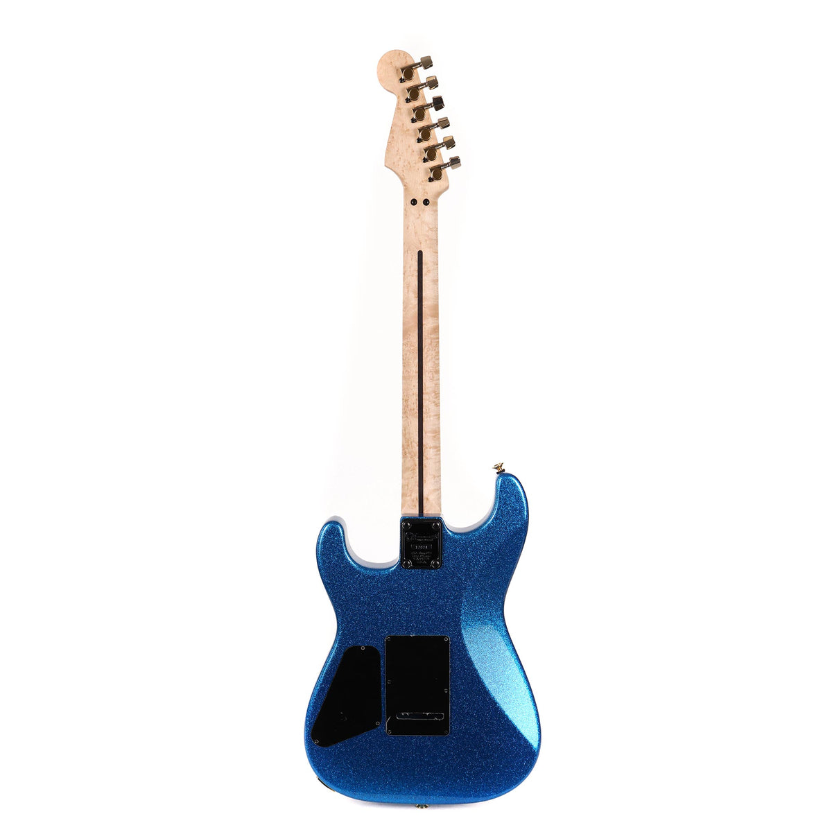 Charvel Custom Shop San Dimas 2H FR Nitro Blue Sparkle — 3