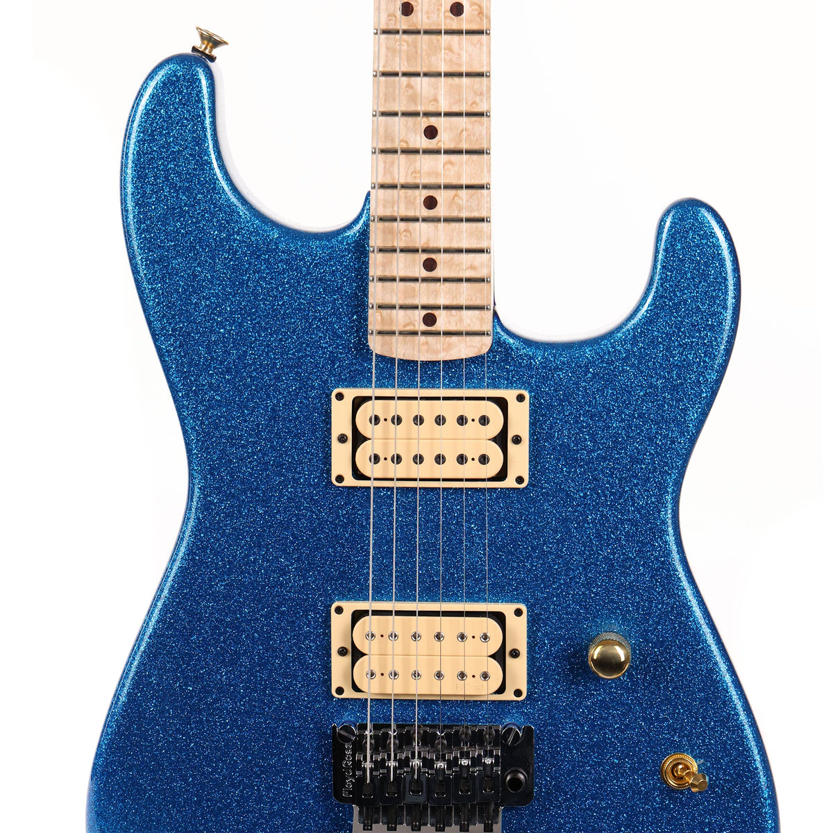 Charvel Custom Shop San Dimas 2H FR Nitro Blue Sparkle — 5