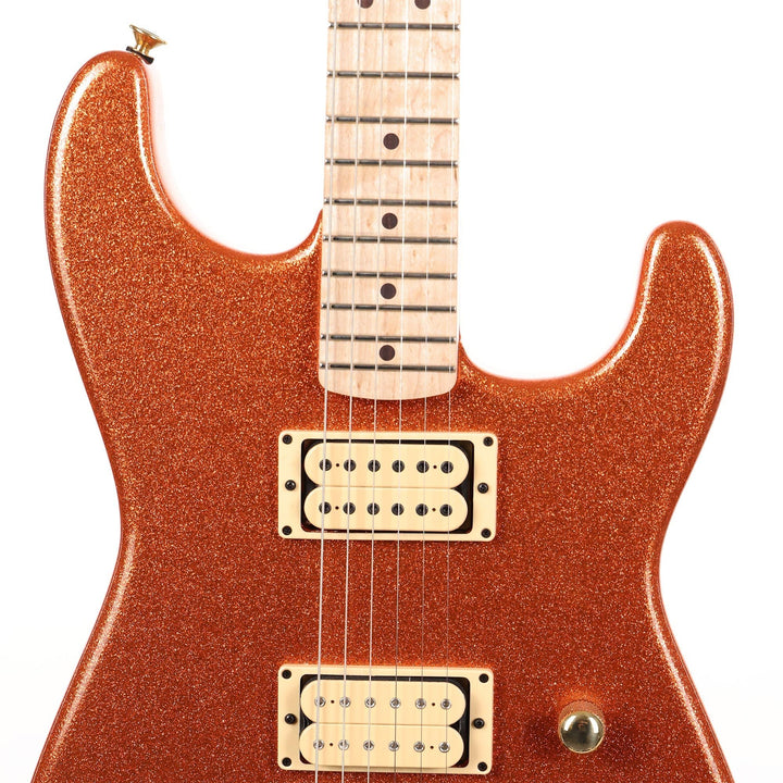 Charvel Custom Shop San Dimas Nitro Sunfire Orange Flake Music Zoo Exclusive