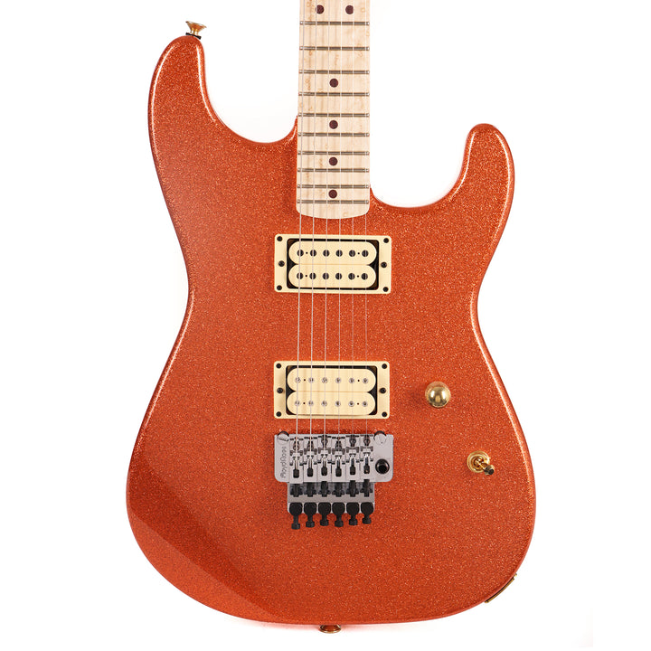 Charvel Custom Shop San Dimas Nitro Sunfire Orange Flake Music Zoo Exclusive