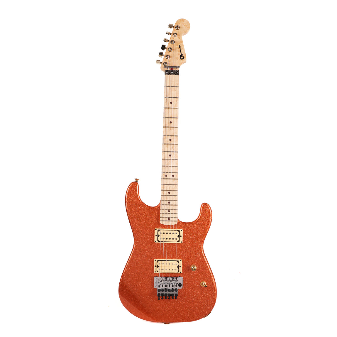 Charvel Custom Shop San Dimas Nitro Sunfire Orange Flake Music Zoo