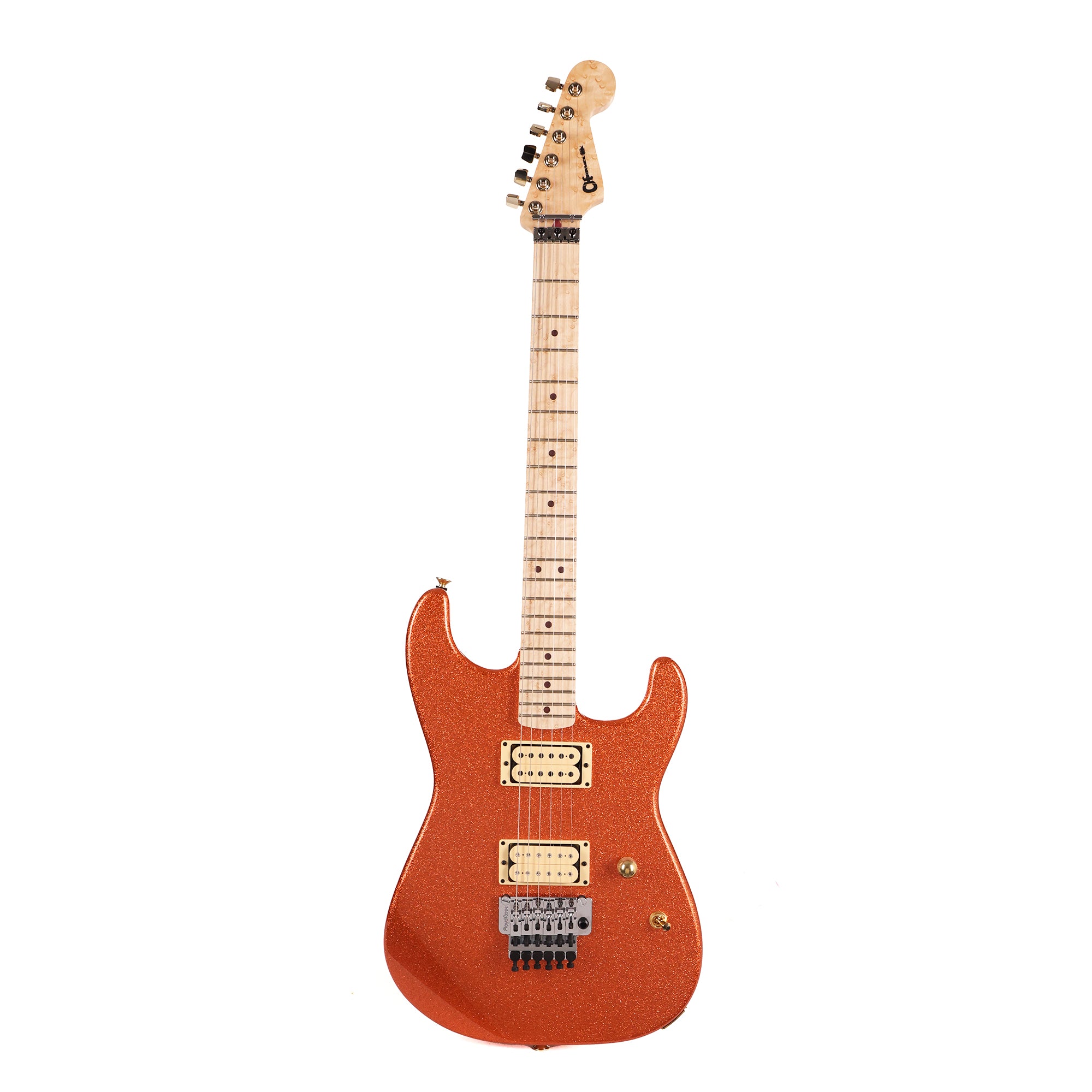 Charvel Custom Shop San Dimas Nitro Sunfire Orange Flake Music Zoo