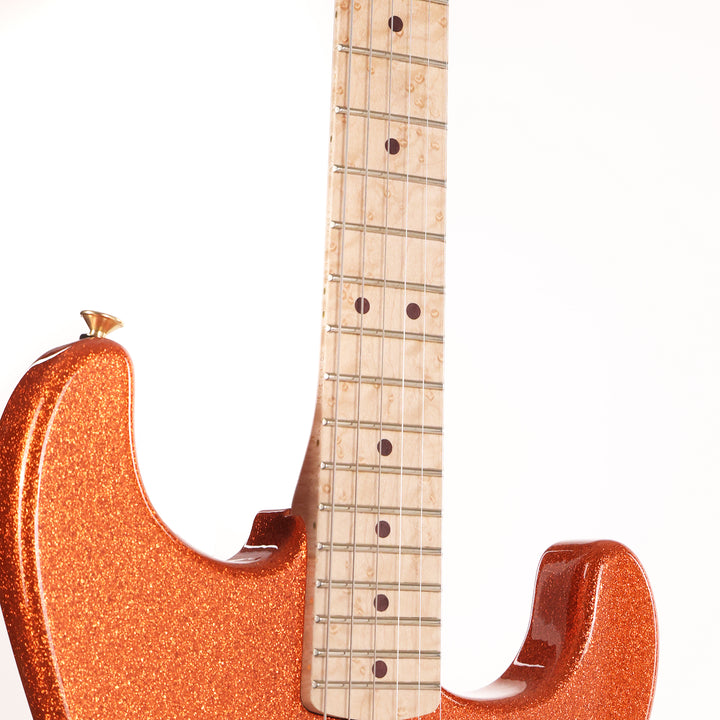 Charvel Custom Shop San Dimas Nitro Sunfire Orange Flake Music Zoo Exclusive