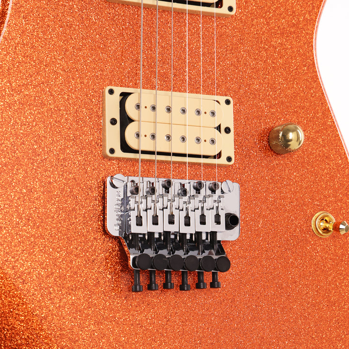 Charvel Custom Shop San Dimas Nitro Sunfire Orange Flake Music Zoo Exclusive