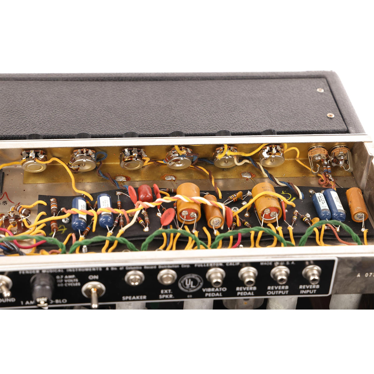 1965 Fender Princeton Reverb Combo Amplifier — 9