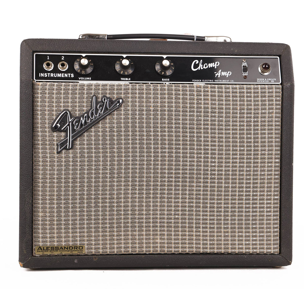 1965 Fender Champ Modified by Alessandro Amplifiers — 2