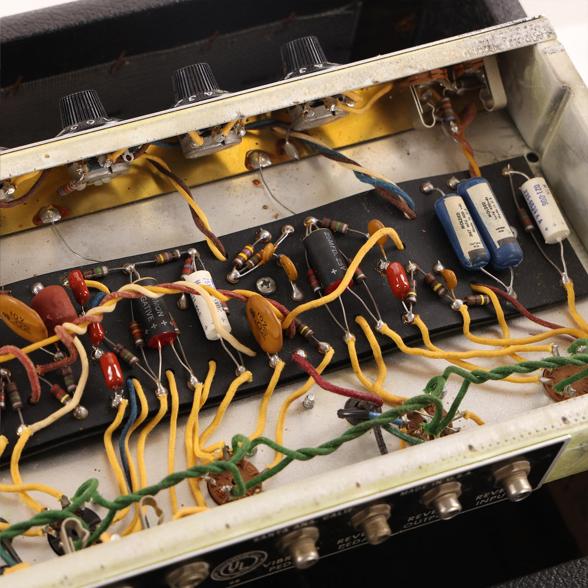 1967 Fender Princeton Reverb Combo Amplifier — 7