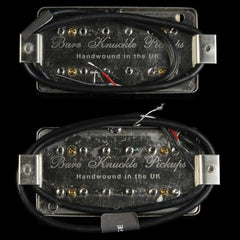 楽器 Bare Knuckle Juggernaut Misha Mansoor Humbucker Set Bare Knuckle Juggernaut Humbucker Pickup Set Black Bulb Etch | The