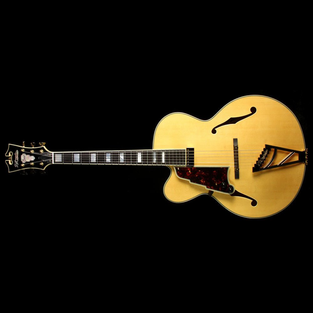D'Angelico EXL-1 Left-Handed Electric Guitar Natural — 2
