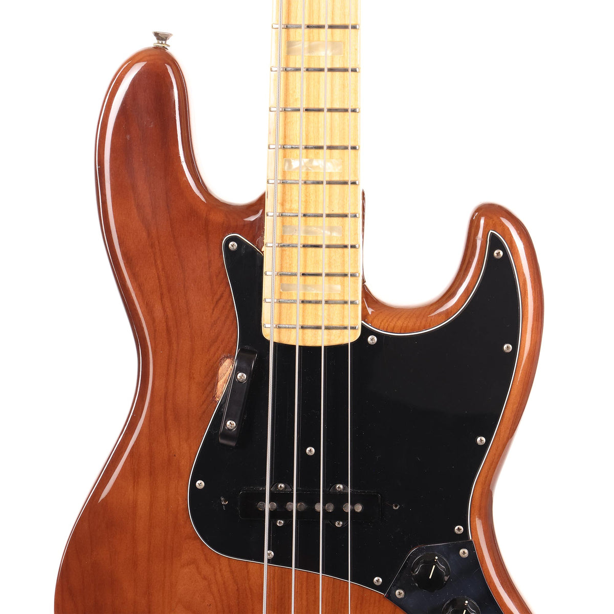 1976 Fender Jazz Bass Mocha — 6