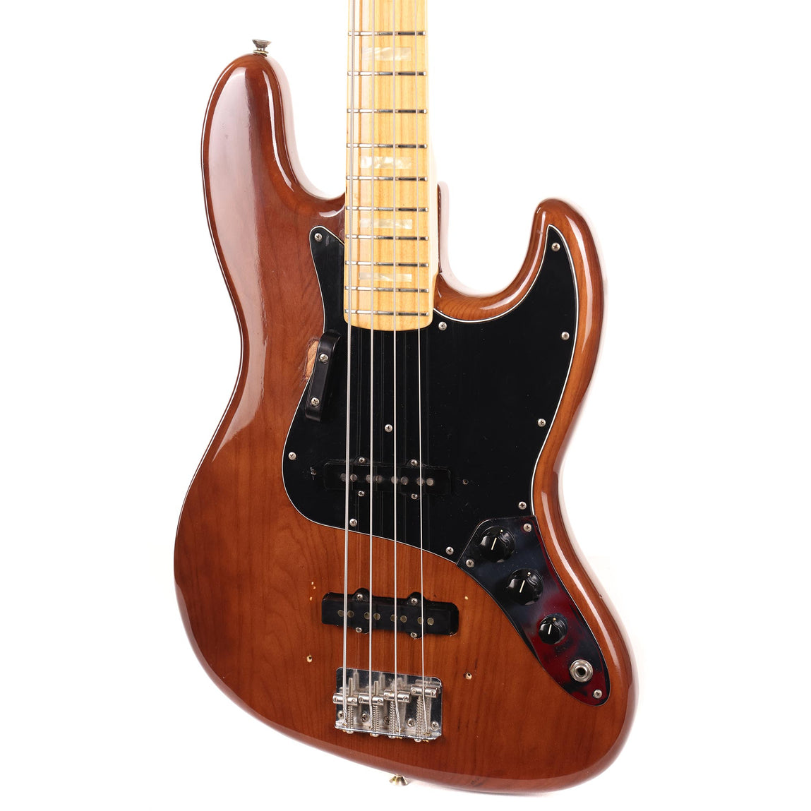 1976 Fender Jazz Bass Mocha | The Music Zoo
