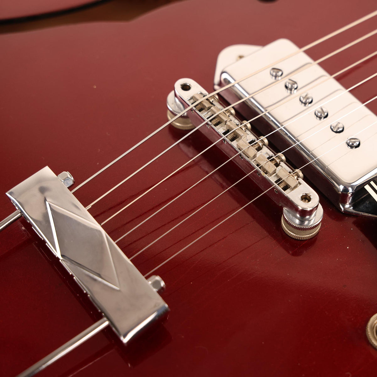1966 Gibson ES-330 Sparkling Burgundy — 8