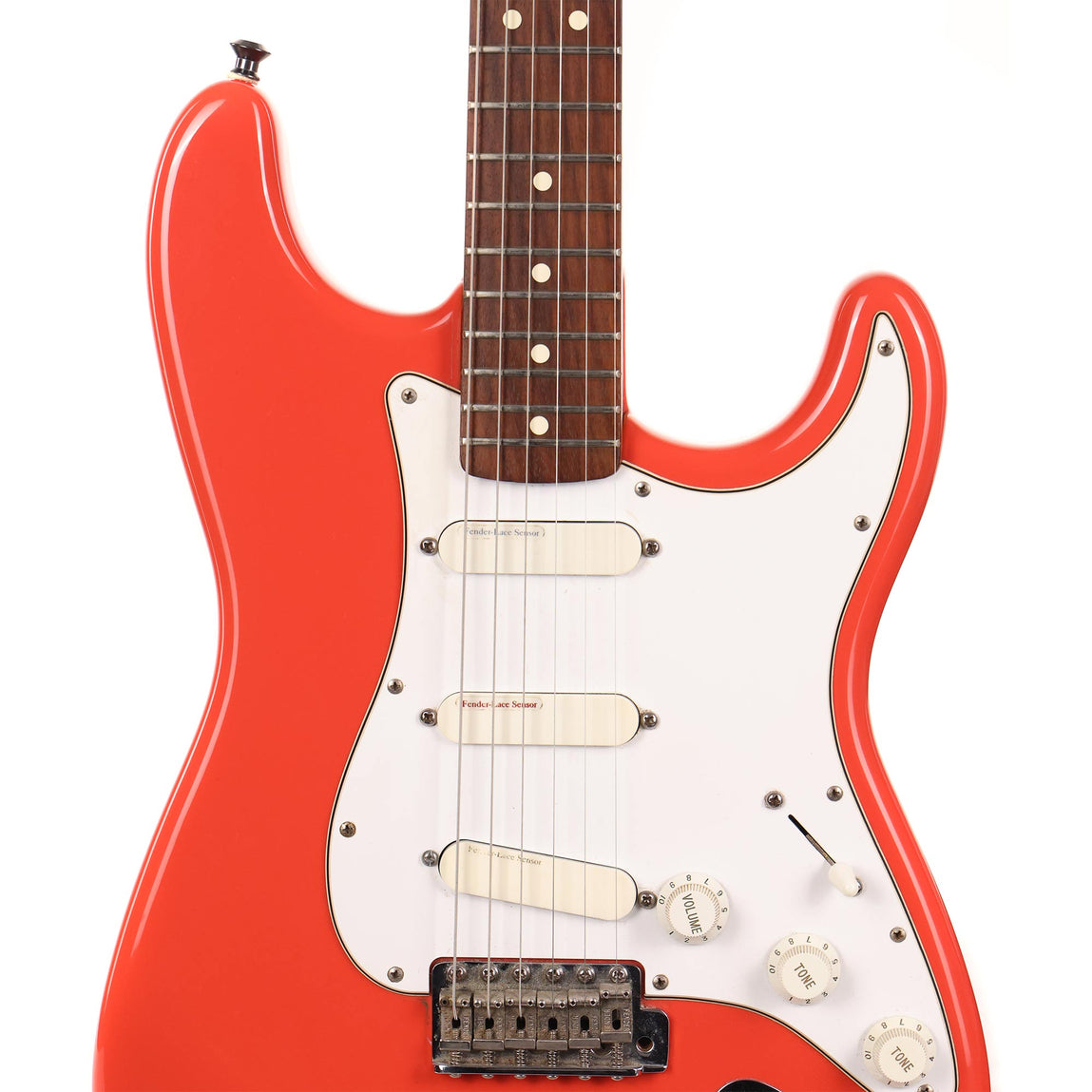 1997 Fender California Stratocaster Fiesta Red | The Music Zoo