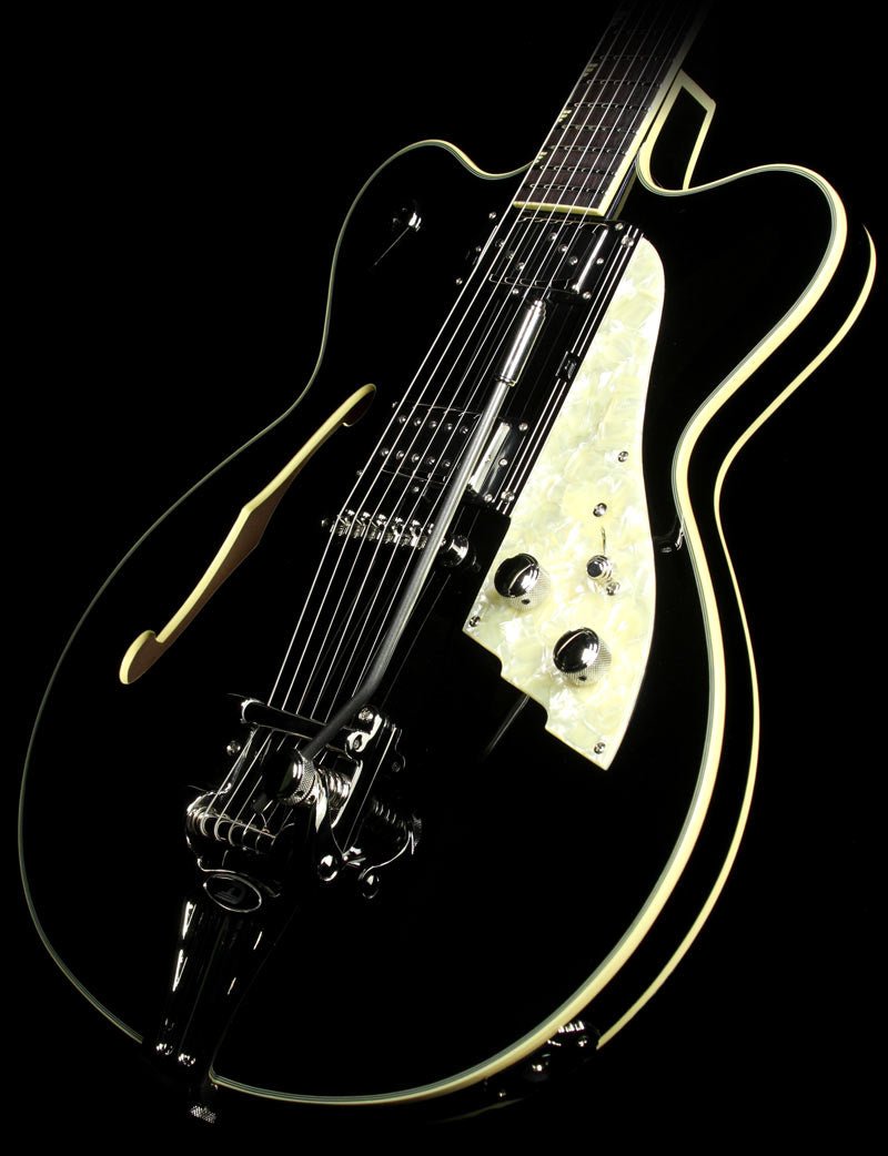 Duesenberg Fullerton Elite Electric Guitar Black — 1