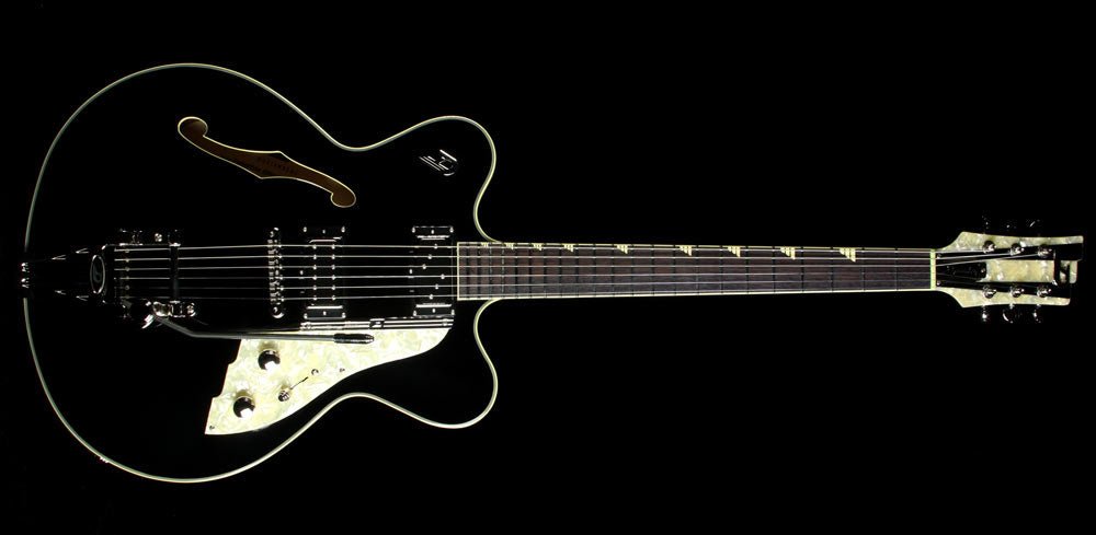 Duesenberg Fullerton Elite Electric Guitar Black — 2