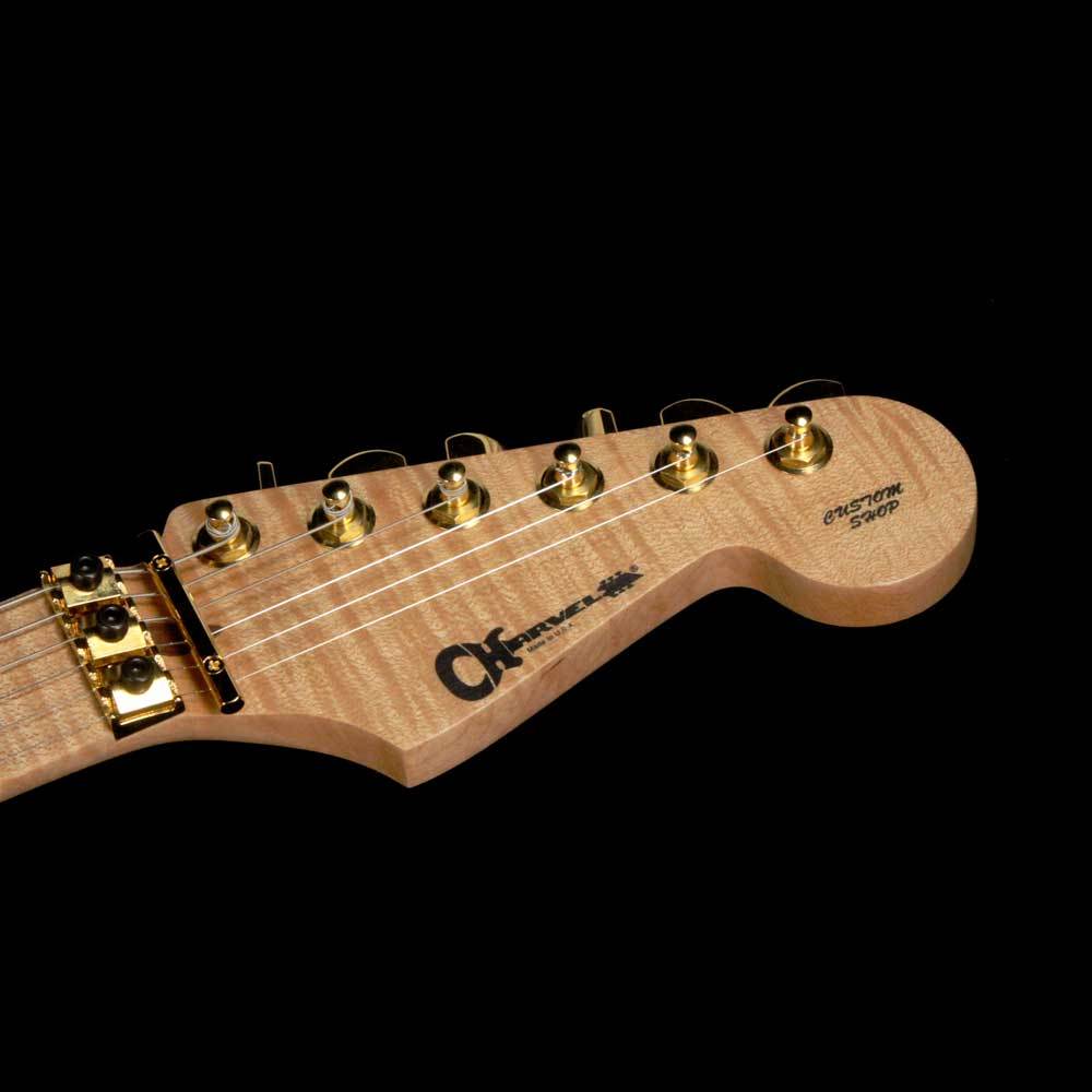 Charvel Custom Shop San Dimas Figured Koa 24-Fret Natural Oil — 4