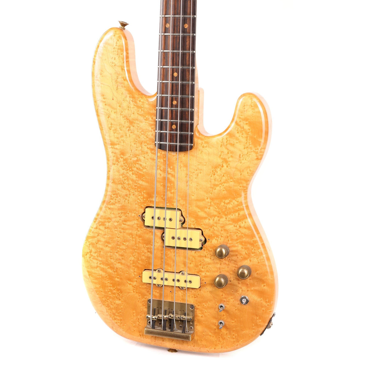 1980 Charvel Pre-Pro Bass Birdseye Maple Natural — 7