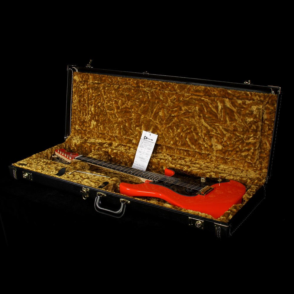 Charvel Custom Shop Nitro San Dimas Electric Guitar Cadmium Orange — 4