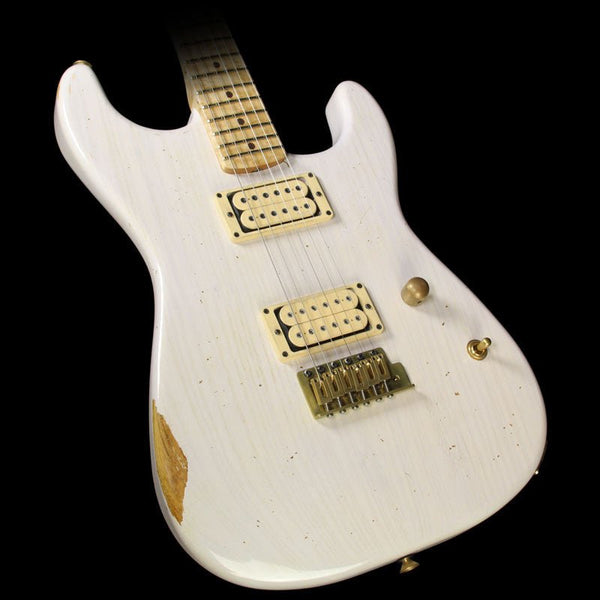 Charvel Custom Shop Nitro Aged San Dimas Electric Guitar White Blonde