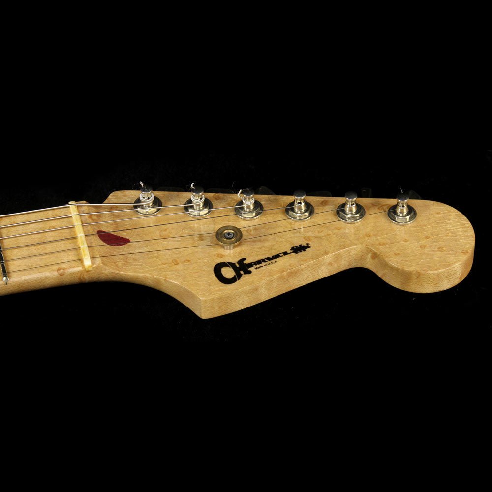 Charvel Custom Shop Nitro Aged San Dimas Electric Guitar White Blonde — 4