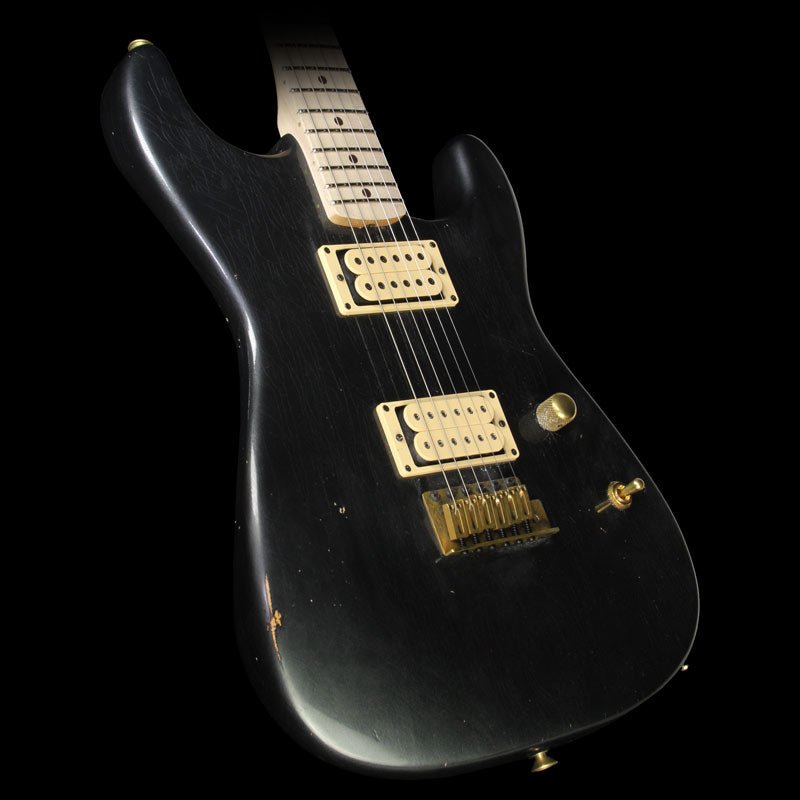Charvel Custom Shop Nitro Aged San Dimas Electric Guitar Black Pearl — 1