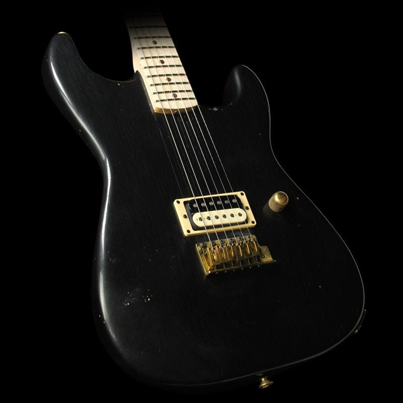 Charvel Custom Shop Nitro Aged San Dimas Electric Guitar Black Pearl — 1