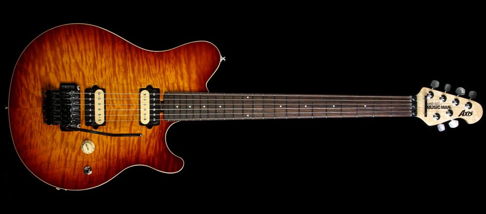 Ernie Ball Music Man Axis Electric Guitar Honey Burst — 2