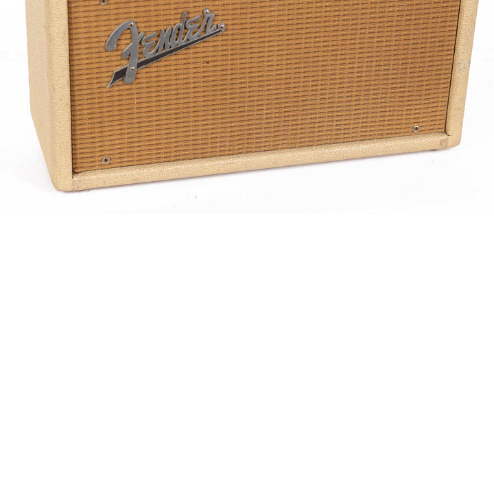 Fender Reverb Unit Logo 1963 Fender 6G15 Reverb Unit Blonde | The Music Zoo