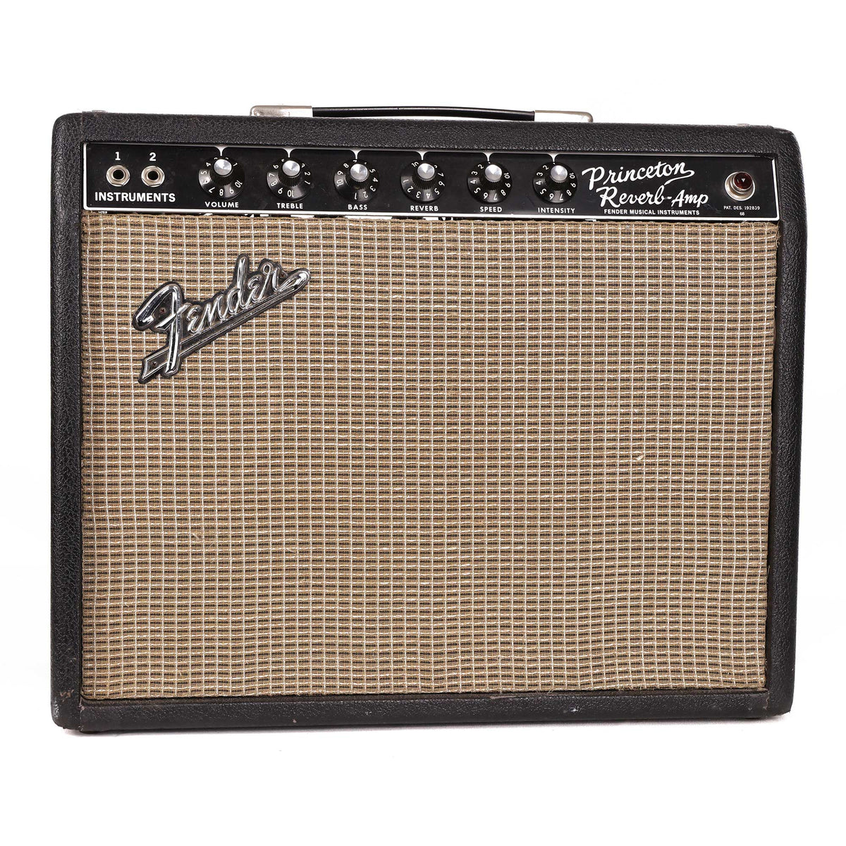 1967 Fender Princeton Reverb Combo Amplifier — 2