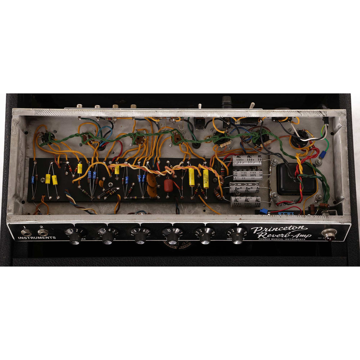 1967 Fender Princeton Reverb Combo Amplifier — 7